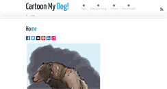 Desktop Screenshot of cartoonmydog.com